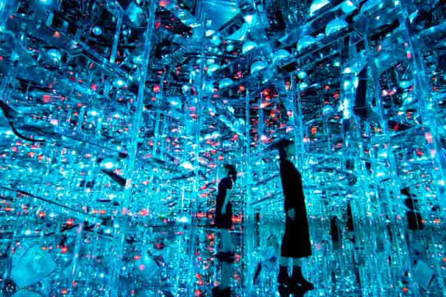 Immersive digital art installation at MORI Building MUSEUM, Azabudai Hills for event photography.