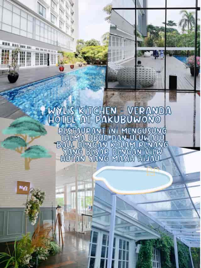 Wyl's Kitchen pool deck at Veranda Hotel, ideal for corporate retreats and social events.