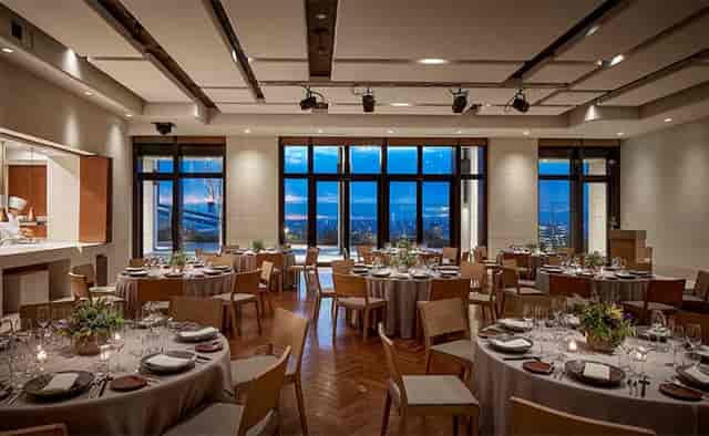 Andaz Tokyo Chef's Studio: upscale banquet venue with skyline views for evening private events.