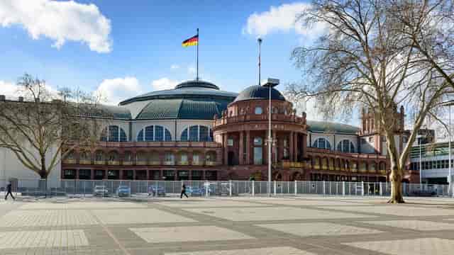 Festhalle Frankfurt conference center: historic venue architecture for large-scale corporate events.