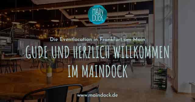 Industrial-chic event space in Frankfurt with ambient lighting for corporate workshops and mixers.
