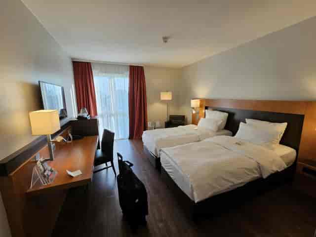 Double room at Best Western Premier IB Hotel for corporate business travel and group meetings.