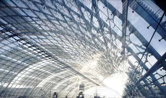 Glass hall