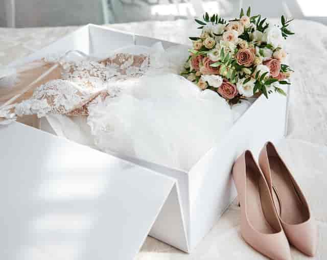 Luxury bridal arrival kit featuring curated wedding essentials for seamless event planning.