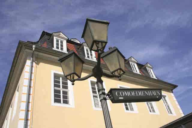 Historic Comoedienhaus venue for an intimate boutique event or private gathering.