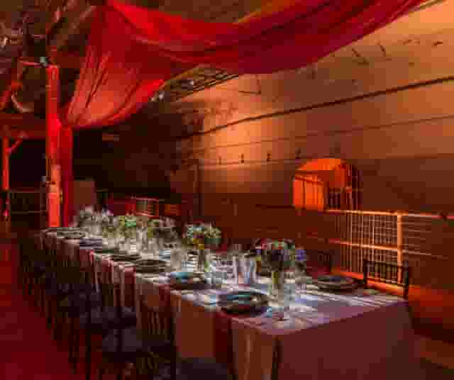Dinner at Mail Rail