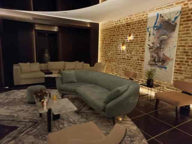 Luxury VIP breakout room at JW Marriott Istanbul Bosphorus with elegant networking lounge seating.