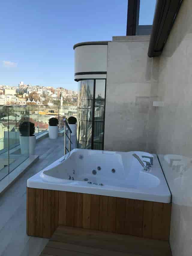 Luxury hotel terrace suite at JW Marriott Istanbul, ideal for executive retreats and VIP incentives.
