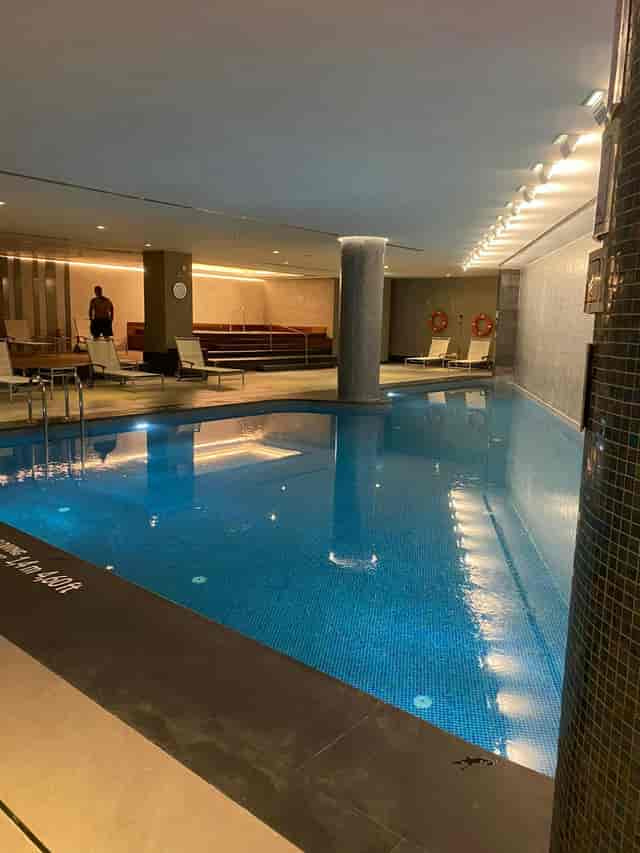 Luxury indoor pool at Sheraton Istanbul Levent for private incentive reception and VIP events.
