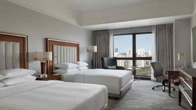 Istanbul Marriott Hotel Asia double room for corporate room blocks and business events.