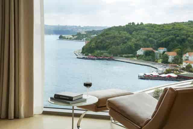 Grand Tarabya Hotel Ballroom II-III with waterfront view for executive retreat and incentive travel.