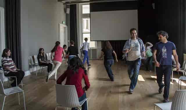 ATÖLYE Salt Beyoğlu team-building space, flexible layout for corporate workshops and events.