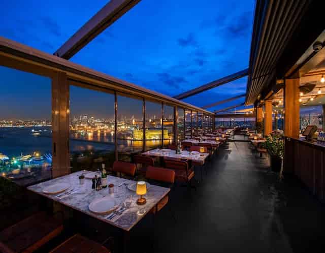 rooftop restaurant