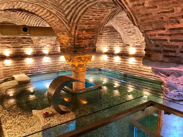 Luxury spa venue in Hagia Sophia Mansions, Istanbul for exclusive VIP events and wellness retreats.