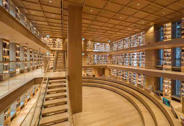 St. Regis Istanbul library auditorium for professional keynote presentations and panel events.