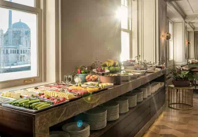 Luxury breakfast buffet at Level Lounge, The Stay Bosphorus event venue.