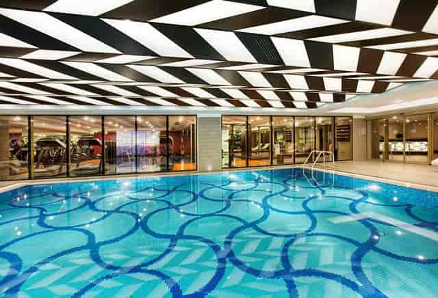 Erguvan wellness facility at DoubleTree Istanbul: luxury spa for corporate incentive travel.