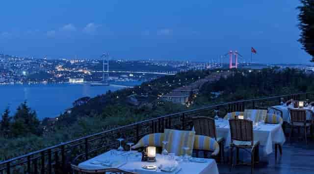 Terrace in 29: Open-air Bosphorus venue for incentive dinners and corporate galas.