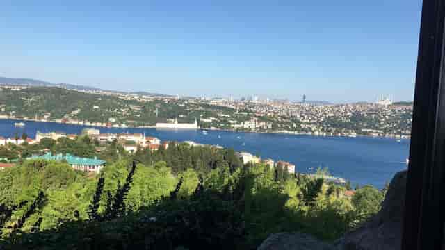 Bosphorus view restaurant and bar venue for executive retreats and gala dinners.