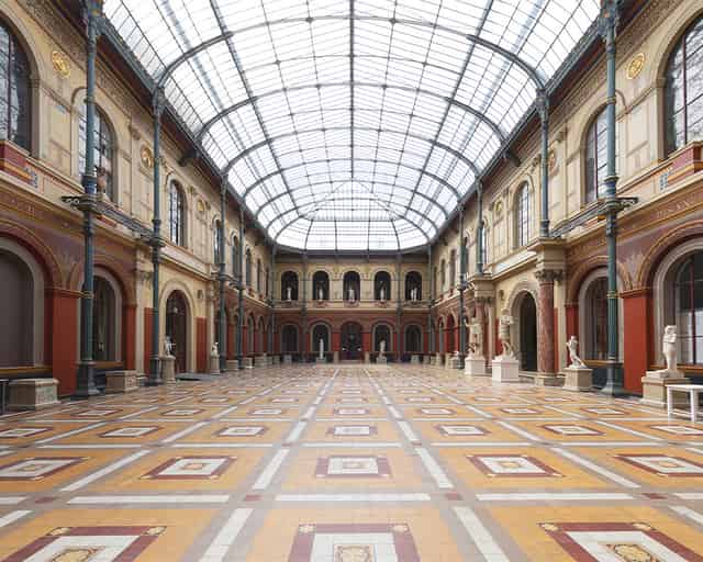Cour vitrée