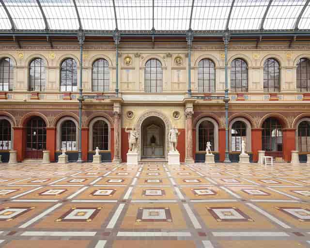 Cour vitrée, Beaux-Arts de Paris: ornate historic venue for upscale gala and cocktail reception.