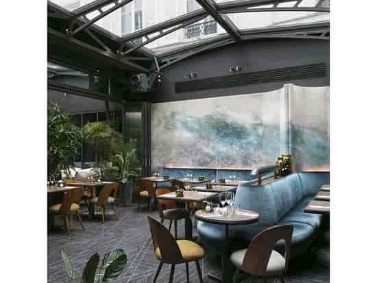 Hôtel National des Arts & Métiers conservatory, ideal for VIP dinners and networking events.