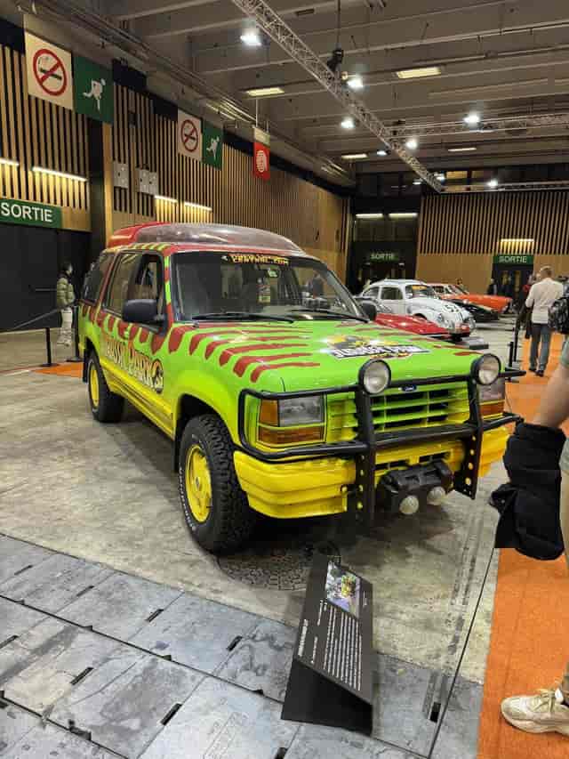 Experiential marketing movie prop activation at a trade show event.