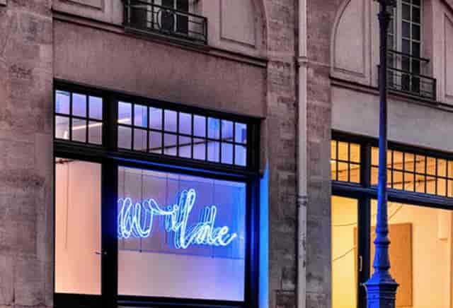 Modern Wilde showroom boutique gallery for evening receptions and branded pop-up events.
