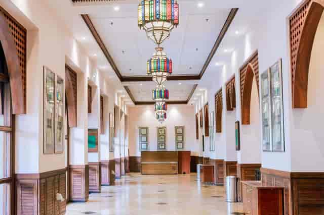 Kivukoni Ballroom pre-function area, luxury event space for corporate networking and receptions.