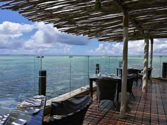 Oceanfront restaurant at Meliá Zanzibar for upscale corporate events and incentive dinners.