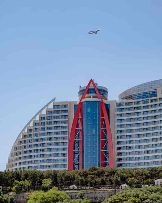Bilgah Beach Hotel facade for corporate conventions and incentive trips.