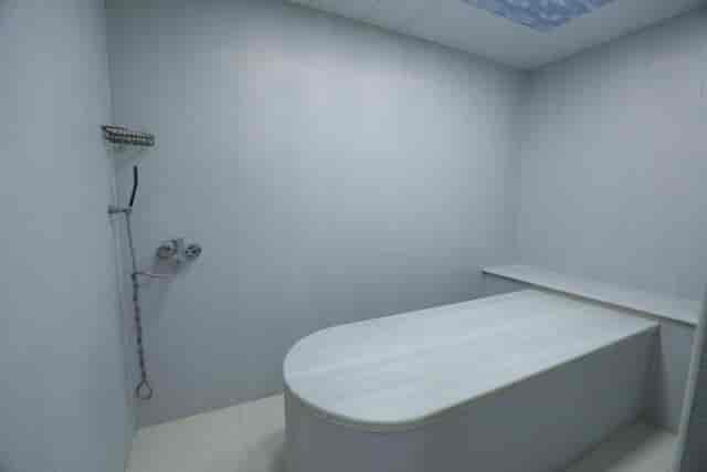 Luxury spa treatment room at Altus Hotel Baku for corporate wellness and VIP event relaxation.