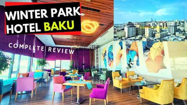 Modern breakout space at Mövenpick Winter Park Baku for corporate networking and city views.