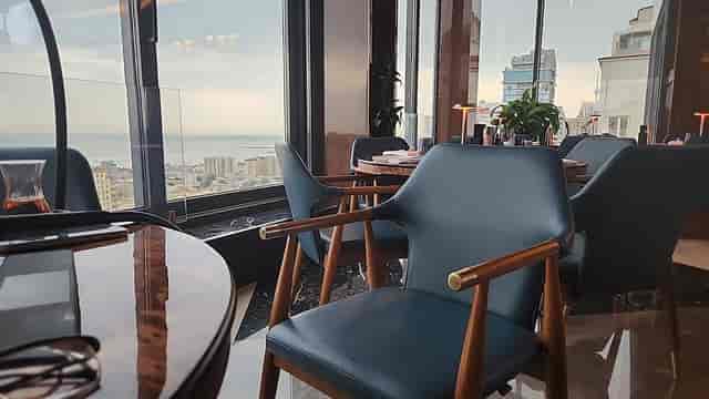 Juno Restaurant executive meeting space with coastal views for VIP networking events.