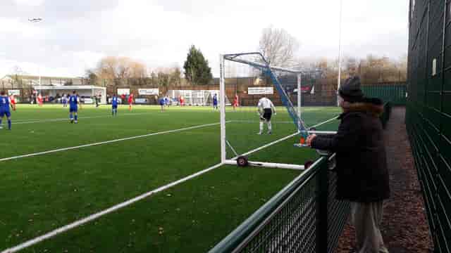 Herefordshire FA 3G football pitch, outdoor sports venue event setup.