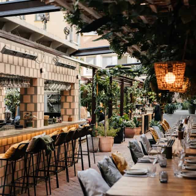 Beer garden