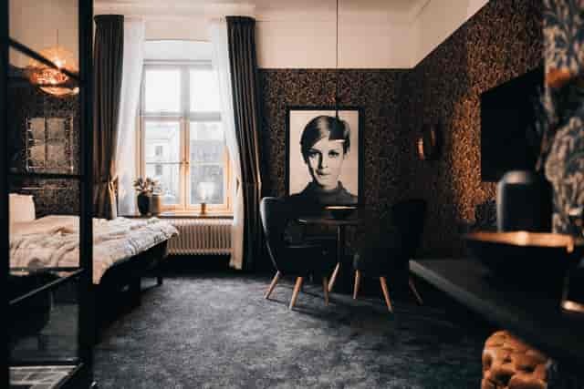 The Vault boutique hotel room for VIP accommodation and executive retreats.