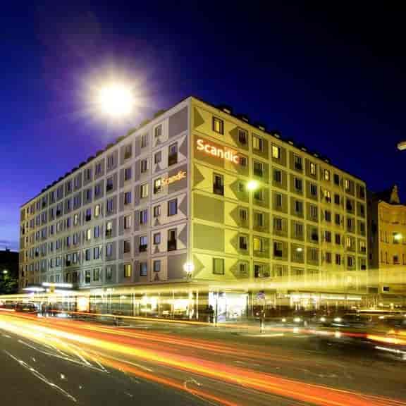 Scandic Malmen suite: Modern urban hotel room ideal for corporate events and delegate travel.
