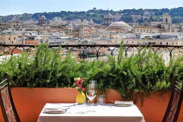 Cielo Terrace rooftop venue for intimate executive dinners and premium corporate events.