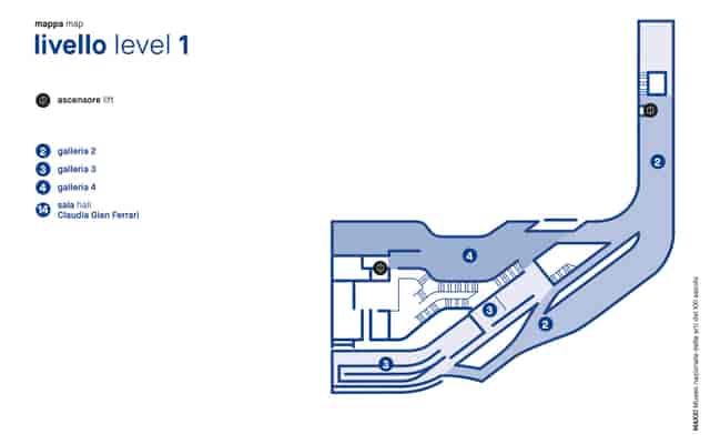 Mappa del Museo | MAXXI