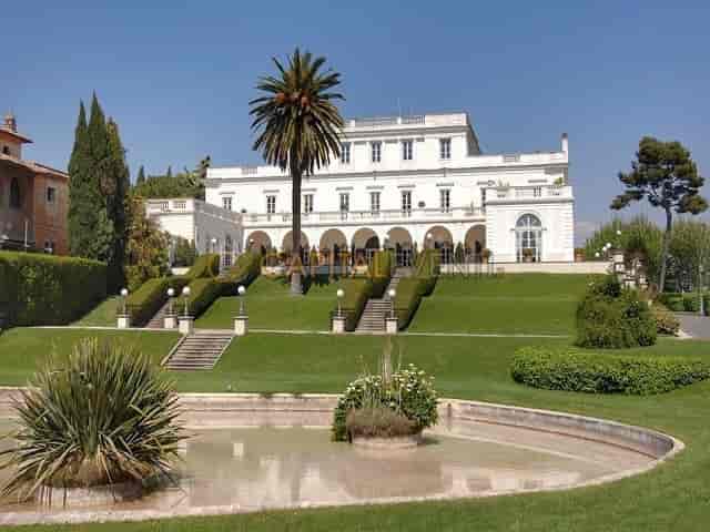 Villa Miani luxury wedding venue with terrace garden for corporate retreats and outdoor events.