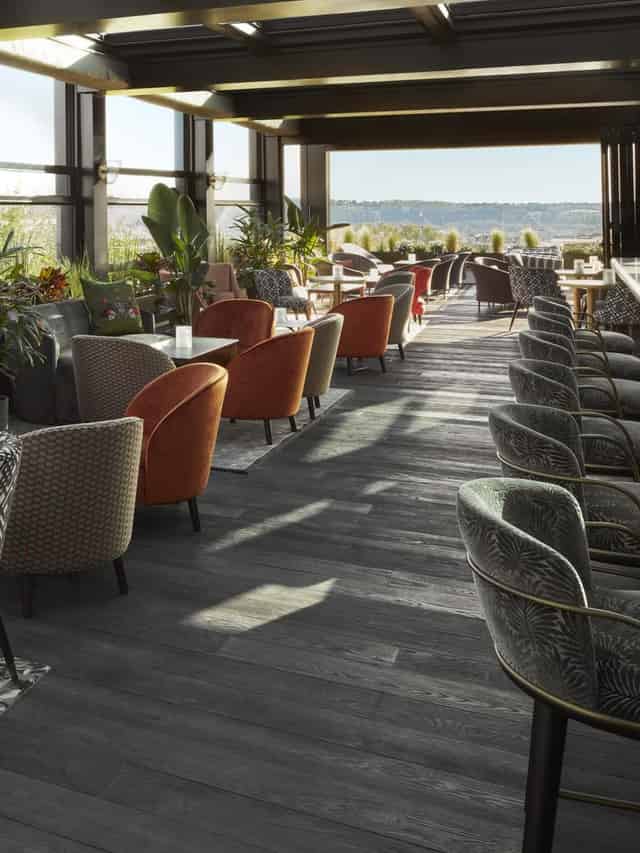 Rooftop bar