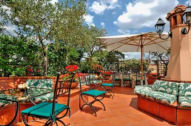 Uliveto Roof Garden, Hotel Diana: Lush, intimate outdoor venue for boutique events and cocktails.