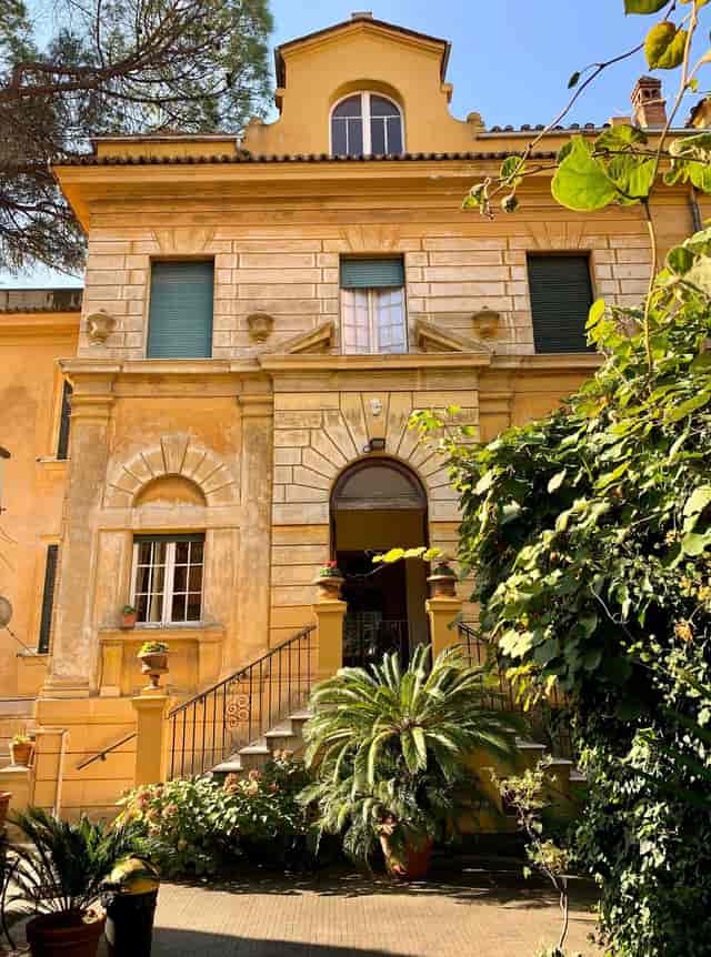 Historic garden venue at Hotel Major Aventinus for private corporate retreats and boutique events.