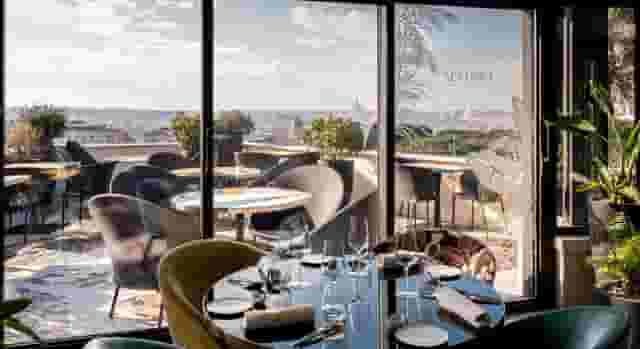 Rooftop restaurant
