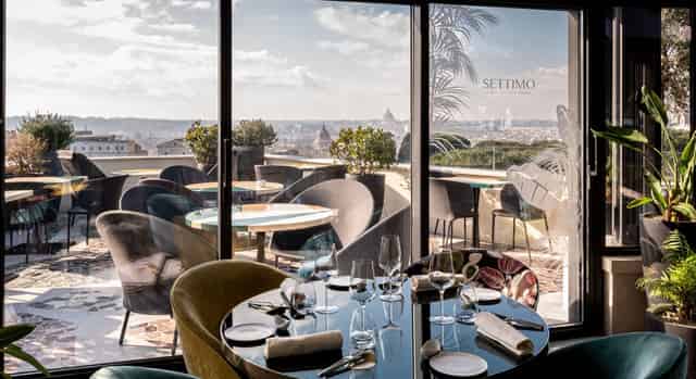 Rooftop restaurant