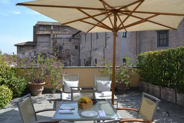Rooftop terrace