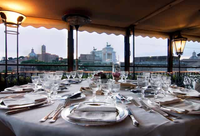 Penthouse restaurant