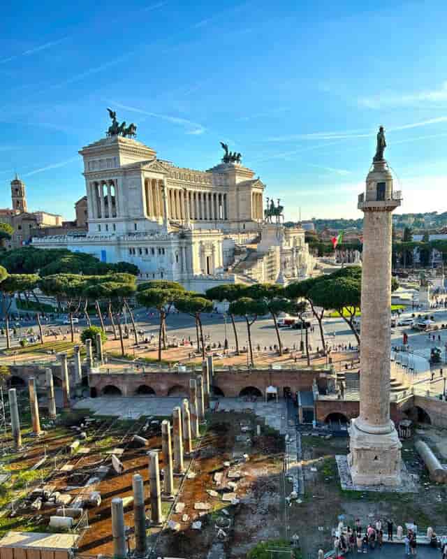 Loggia panoramica at Domus Circo Massimo: Iconic Rome skyline for gala dinners and events.