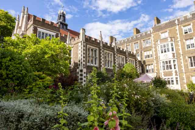 Middle Temple Gardens, historic London event venue